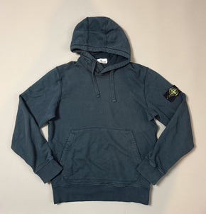 Stone Island Navy Hoodie - Medium