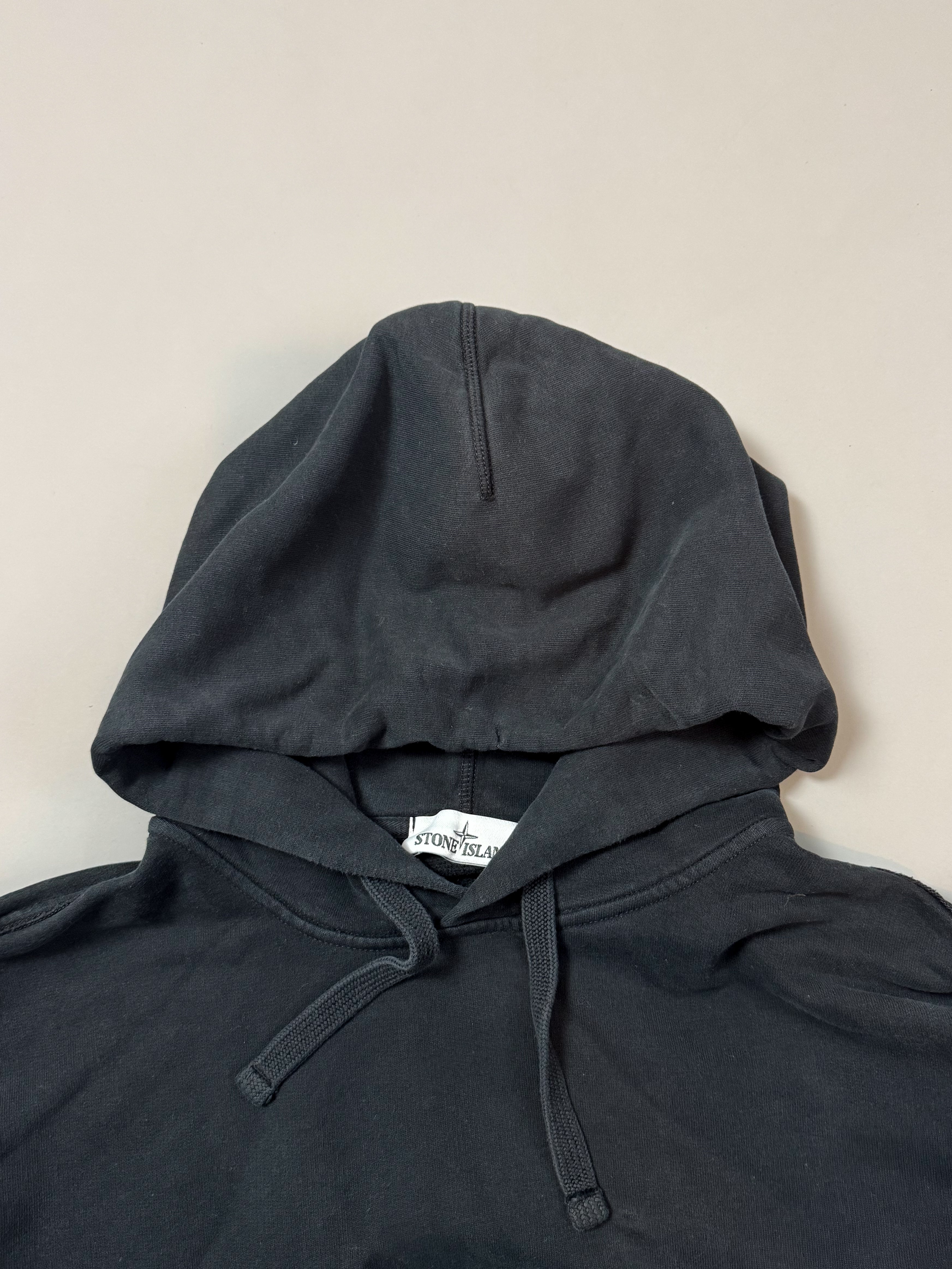 Stone Island Black Hoodie - XXL