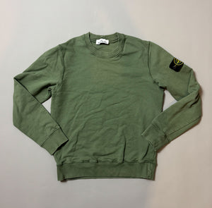 Stone Island Olive Sweatshirt - Small