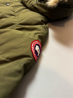 Load image into Gallery viewer, Canada Goose Military Green Wyndham Parka - S
