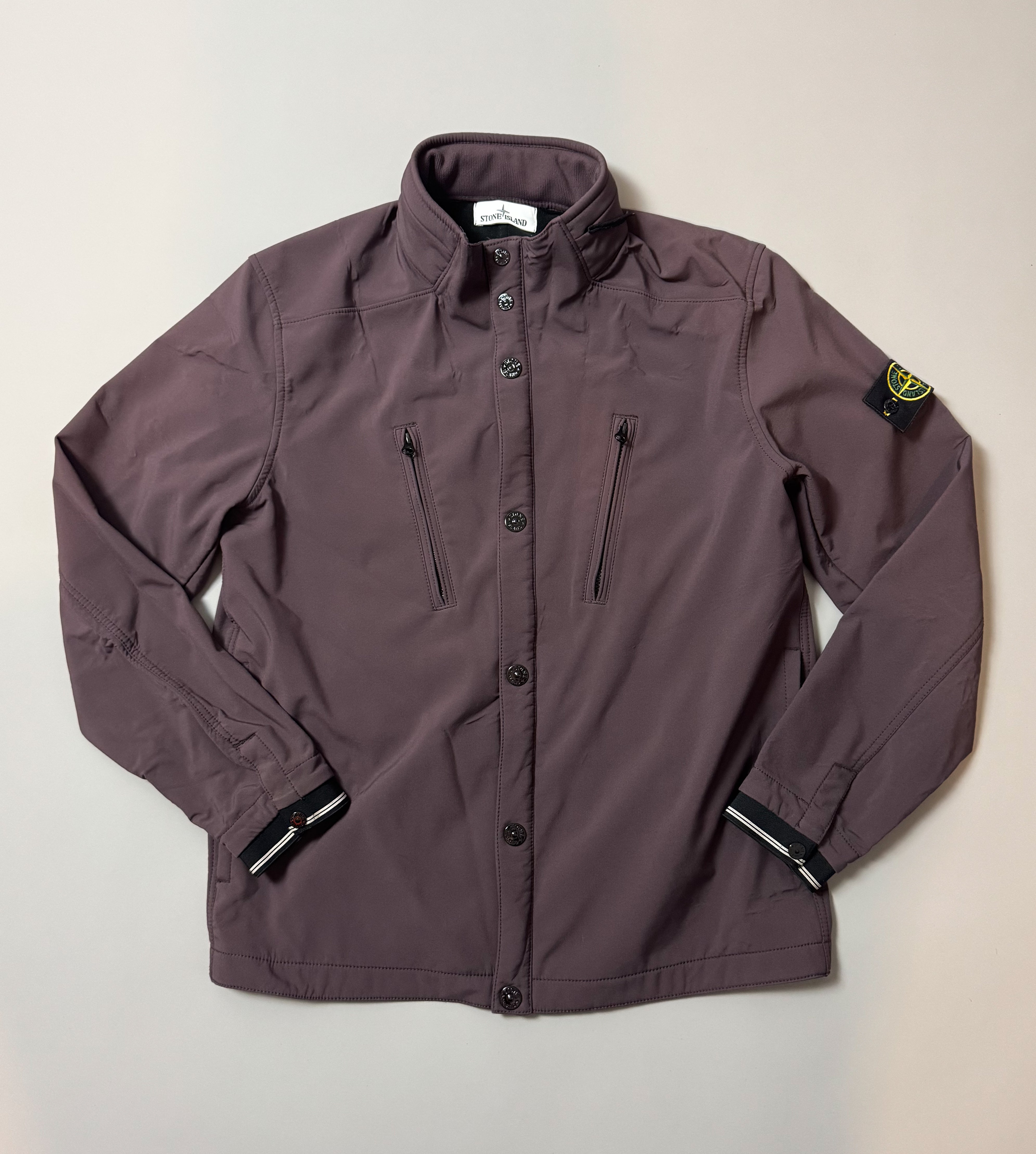 Stone Island Burgundy Soft Shell R - XXL