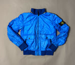 Load image into Gallery viewer, Stone Island Blue Tyveck Micro Rip Stop Bomber Jacket - Medium
