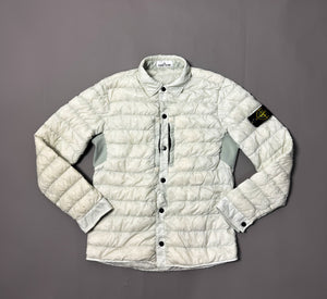 Stone Island Micro Yarn Down Jacket Cream - Medium