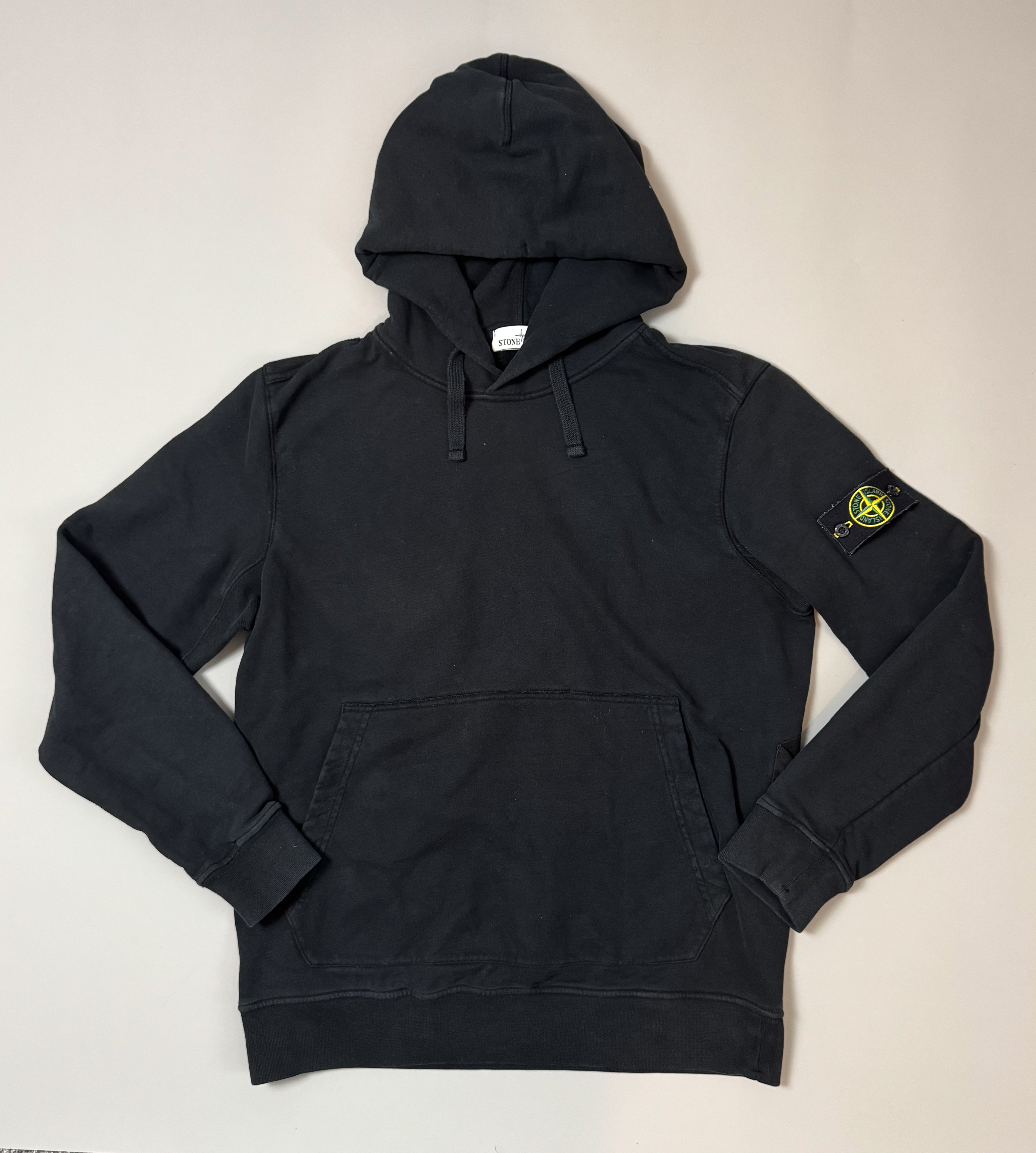 Stone Island Black Hoodie - XXL