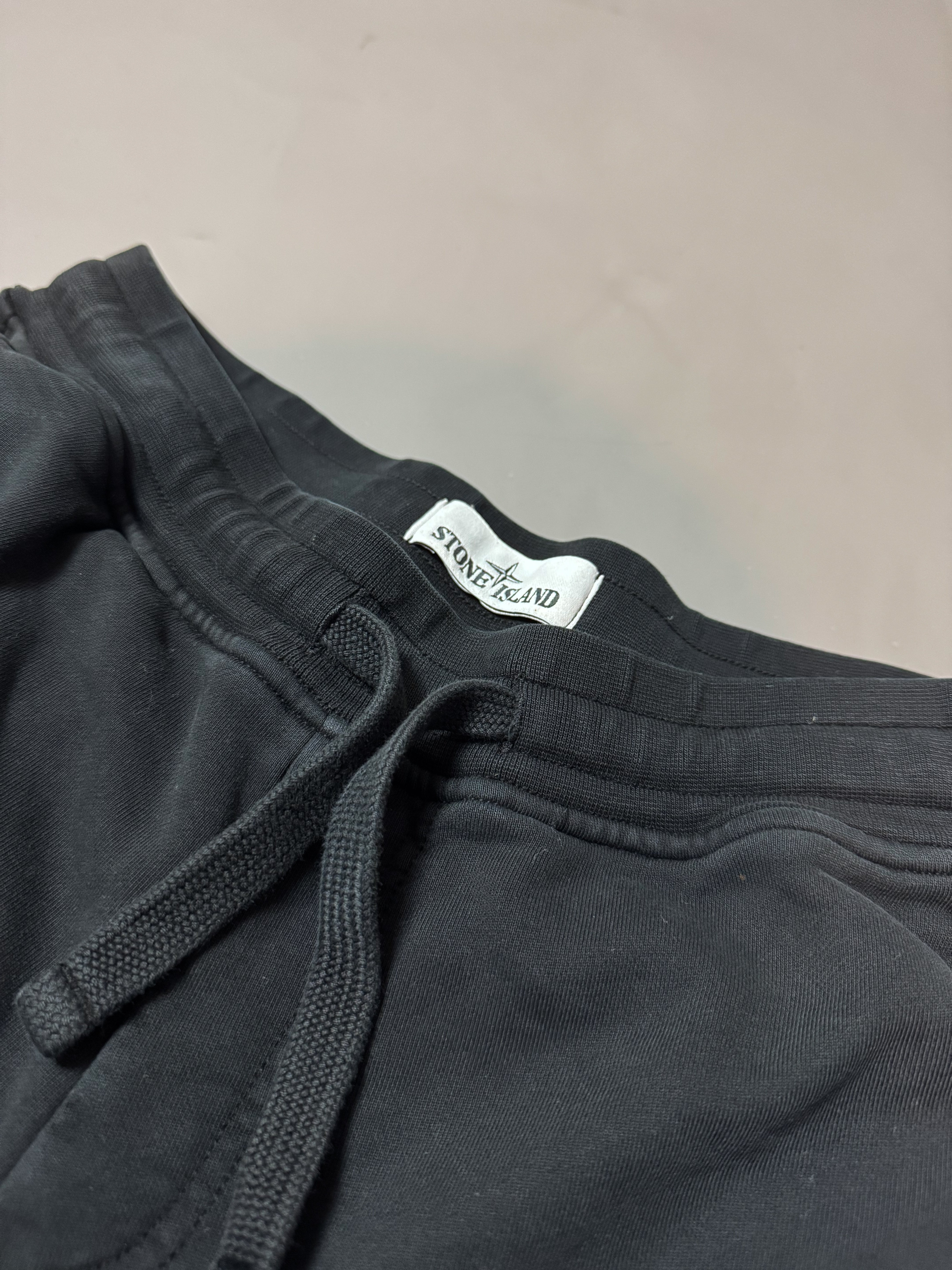 Stone Island Black Joggers - Small