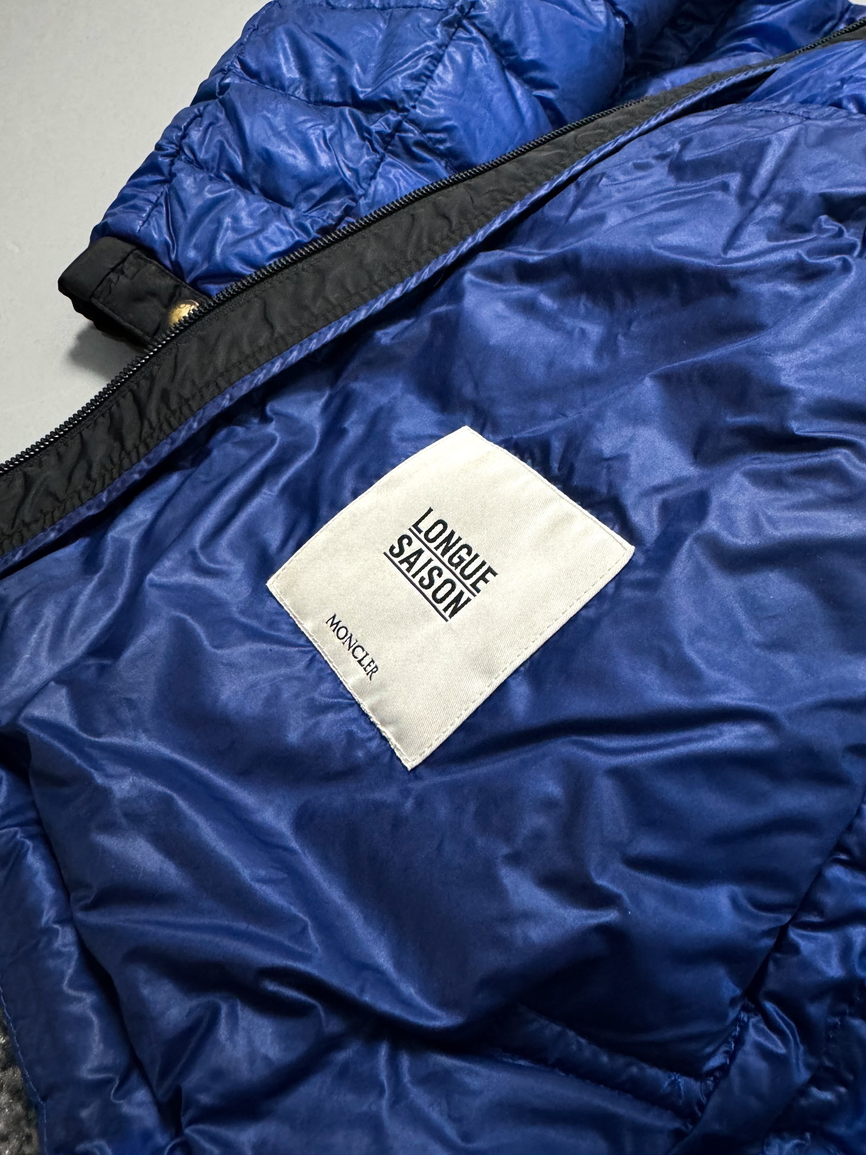 Moncler Blue Morvan Lightweight Jacket - medium