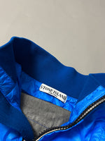 Load image into Gallery viewer, Stone Island Blue Tyveck Micro Rip Stop Bomber Jacket - Medium
