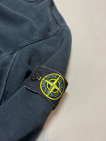 Load image into Gallery viewer, Stone Island Navy Blue Sweatshirt - M
