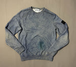 Load image into Gallery viewer, Stone Island Dust Treatment Blue Sweatshirt - Small
