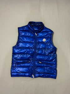 Moncler Gui Down Gilet Blue - Small