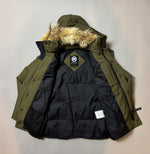 Load image into Gallery viewer, Canada Goose Military Green Wyndham Parka - S
