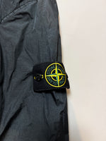 Load image into Gallery viewer, Stone Island Black Zip Pocket Nylon Overshirt - Large
