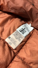 Load image into Gallery viewer, Stone Island Rust Garment Dyed Crinkle Reps Hooded Down Jacket - M
