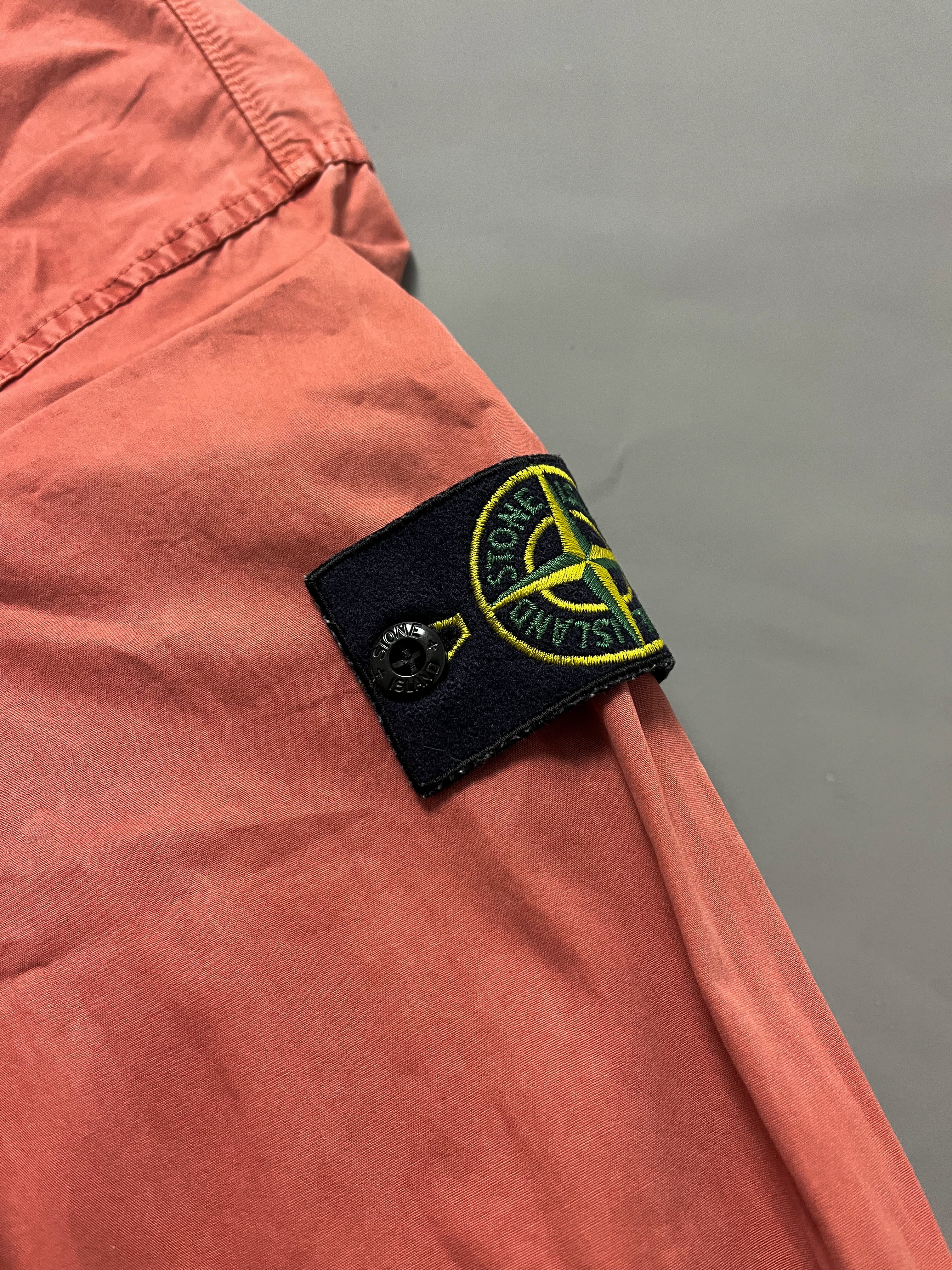 Stone island hotsell coral overshirt