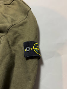 Stone Island Khaki Green Sweatshirt- L