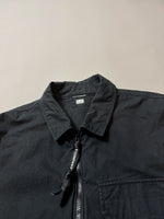 Load image into Gallery viewer, C.P Company Black Overshirt - Medium
