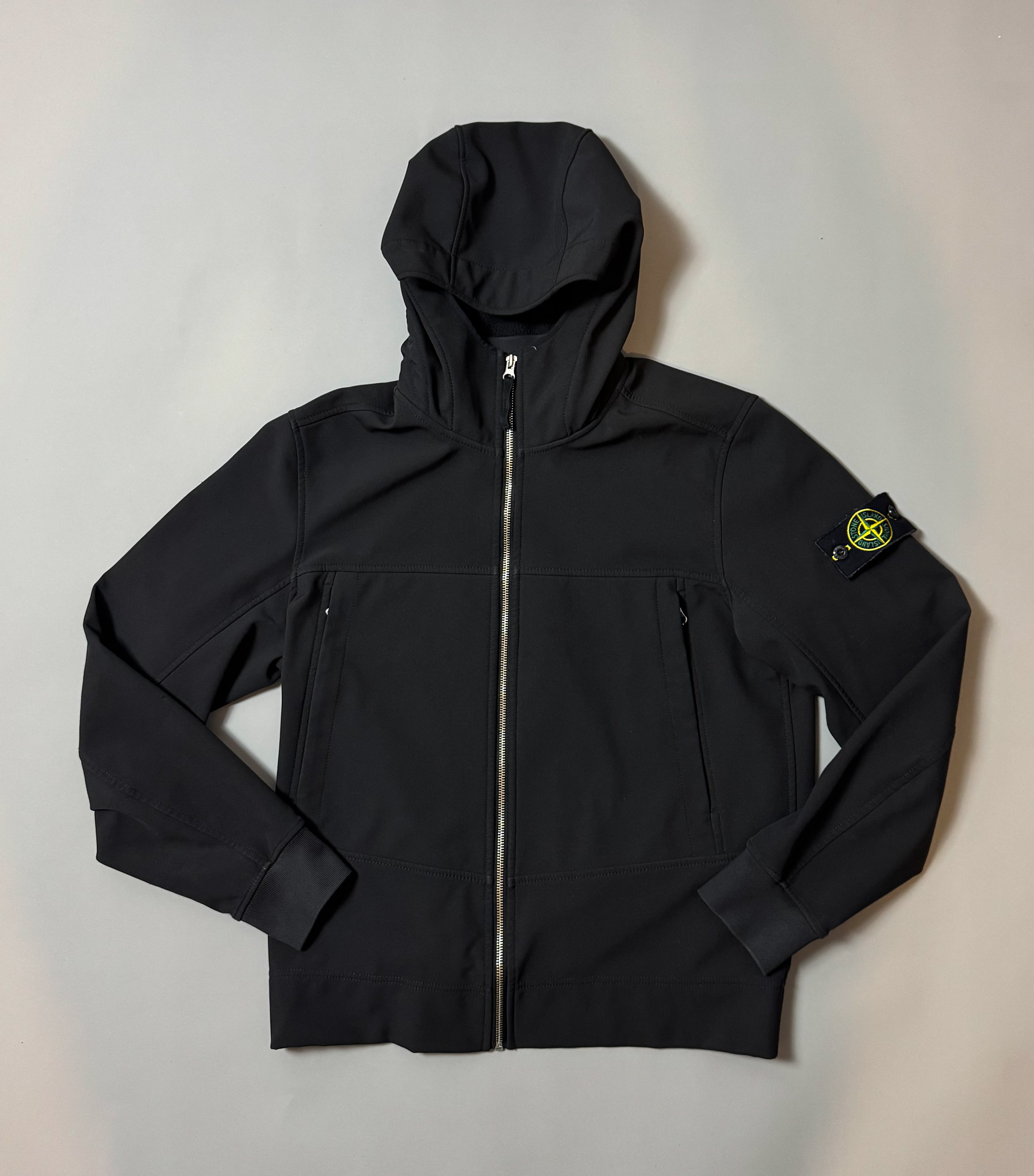 Stone Island Black Soft Shell R - M