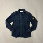 Load image into Gallery viewer, Stone Island Navy Overshirt- Medium
