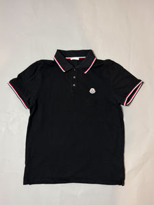 Moncler Black Polo - Large