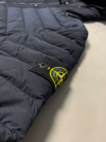 Load image into Gallery viewer, Stone Island Dark Navy Loom Woven Down Chambers Stretch Nylon-Tc Jacket - Small
