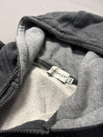 Load image into Gallery viewer, Moncler Grey Zip Up Hoodie - XXL
