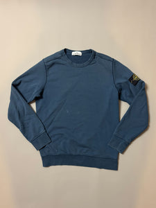 Stone Island Navy Blue Sweatshirt - M