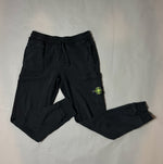 Load image into Gallery viewer, Stone Island Black Joggers - Small
