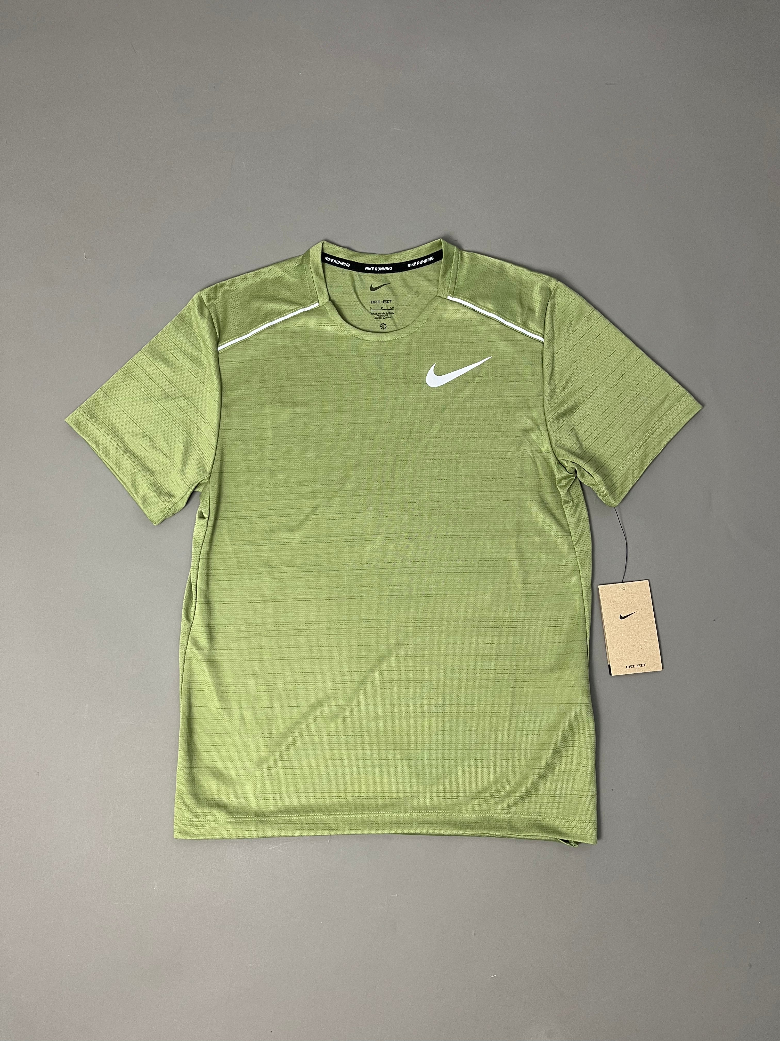 Nike Miler 1.0 Khaki Green T-shirt