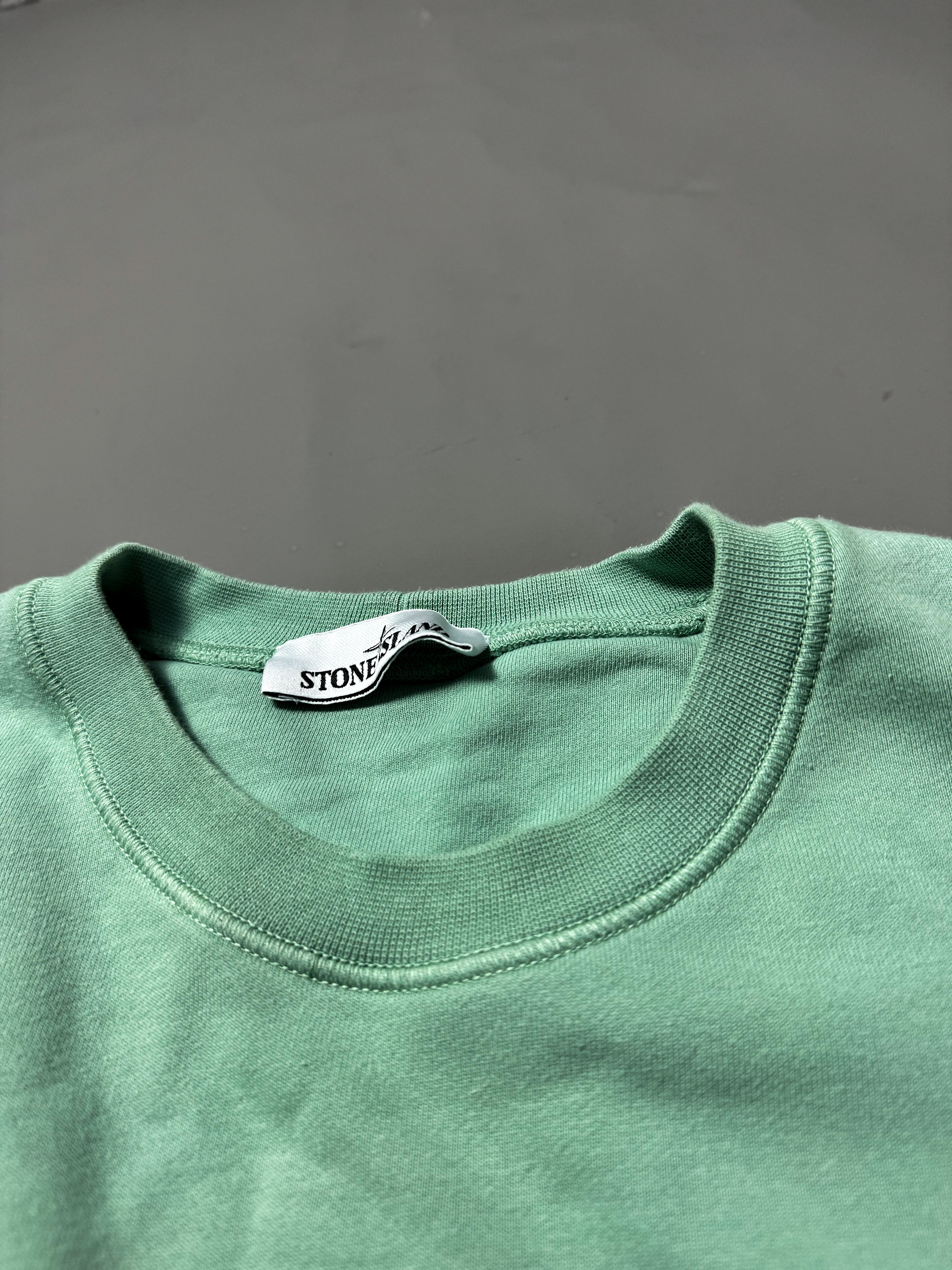 Stone Island Light Green Sweatshirt - M