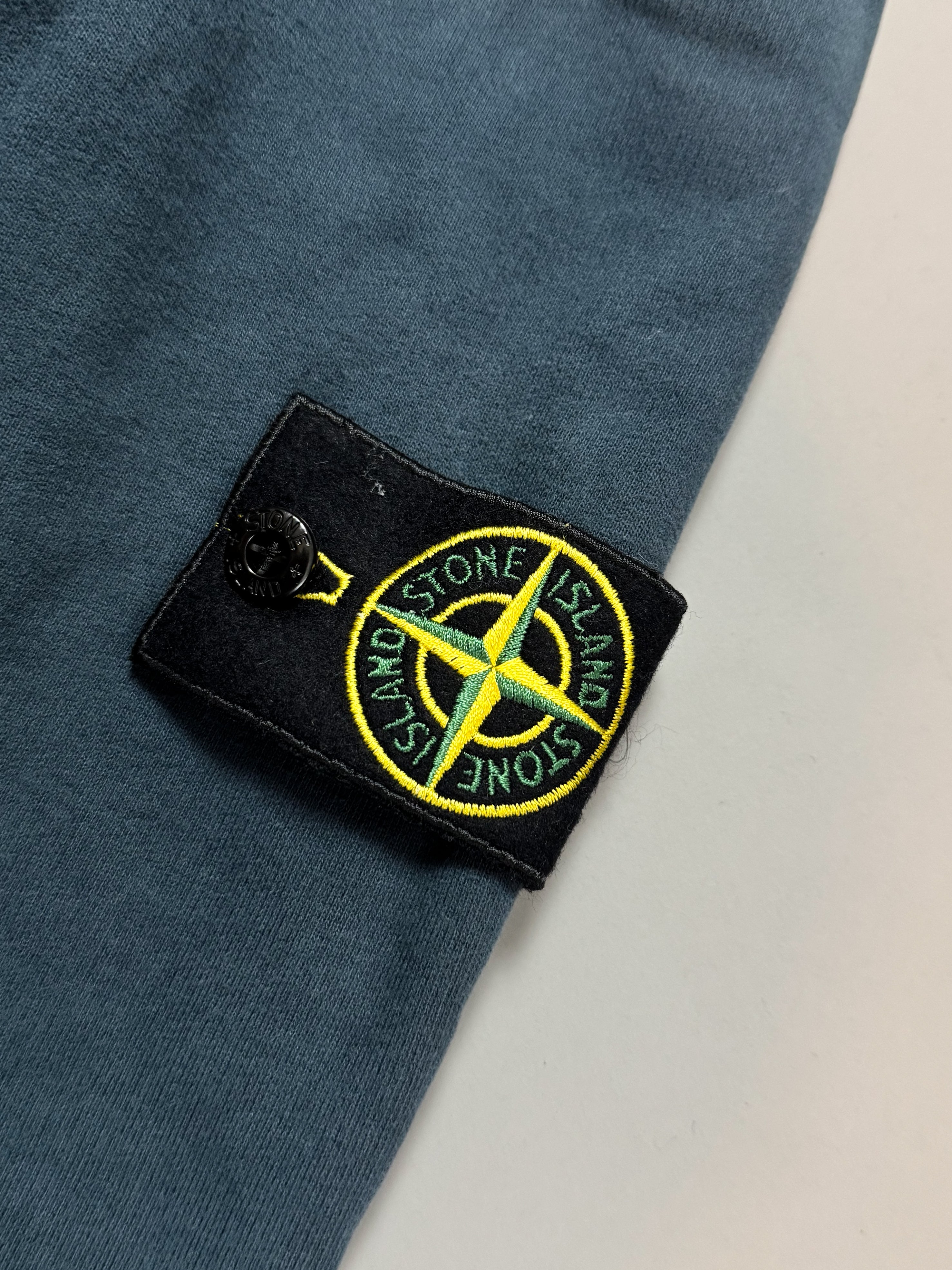 Stone Island Navy Hoodie - Medium