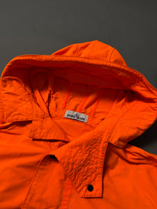 Stone Island Orange David Fluo Parka Jacket