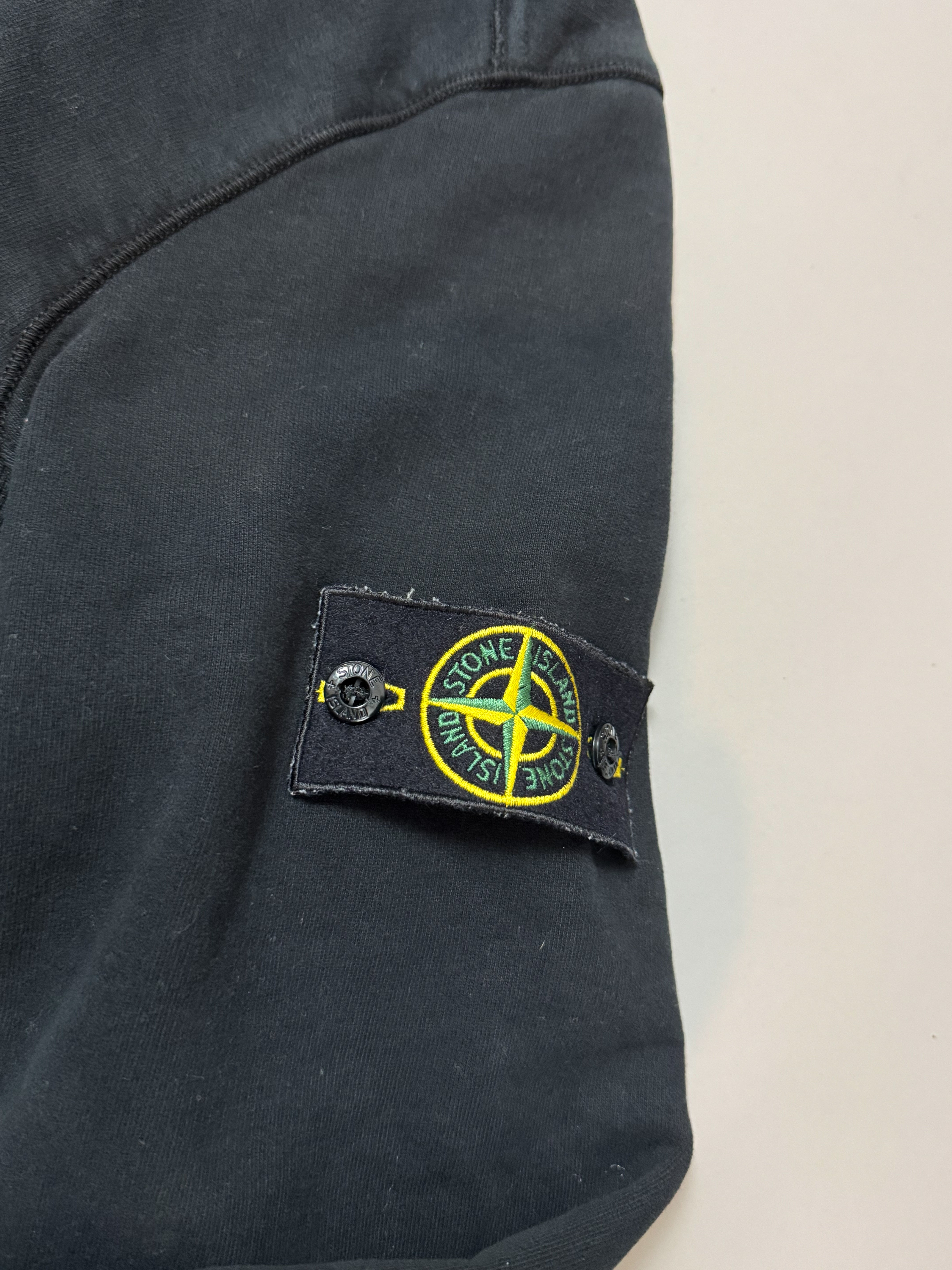 Stone Island Black Hoodie - XXL