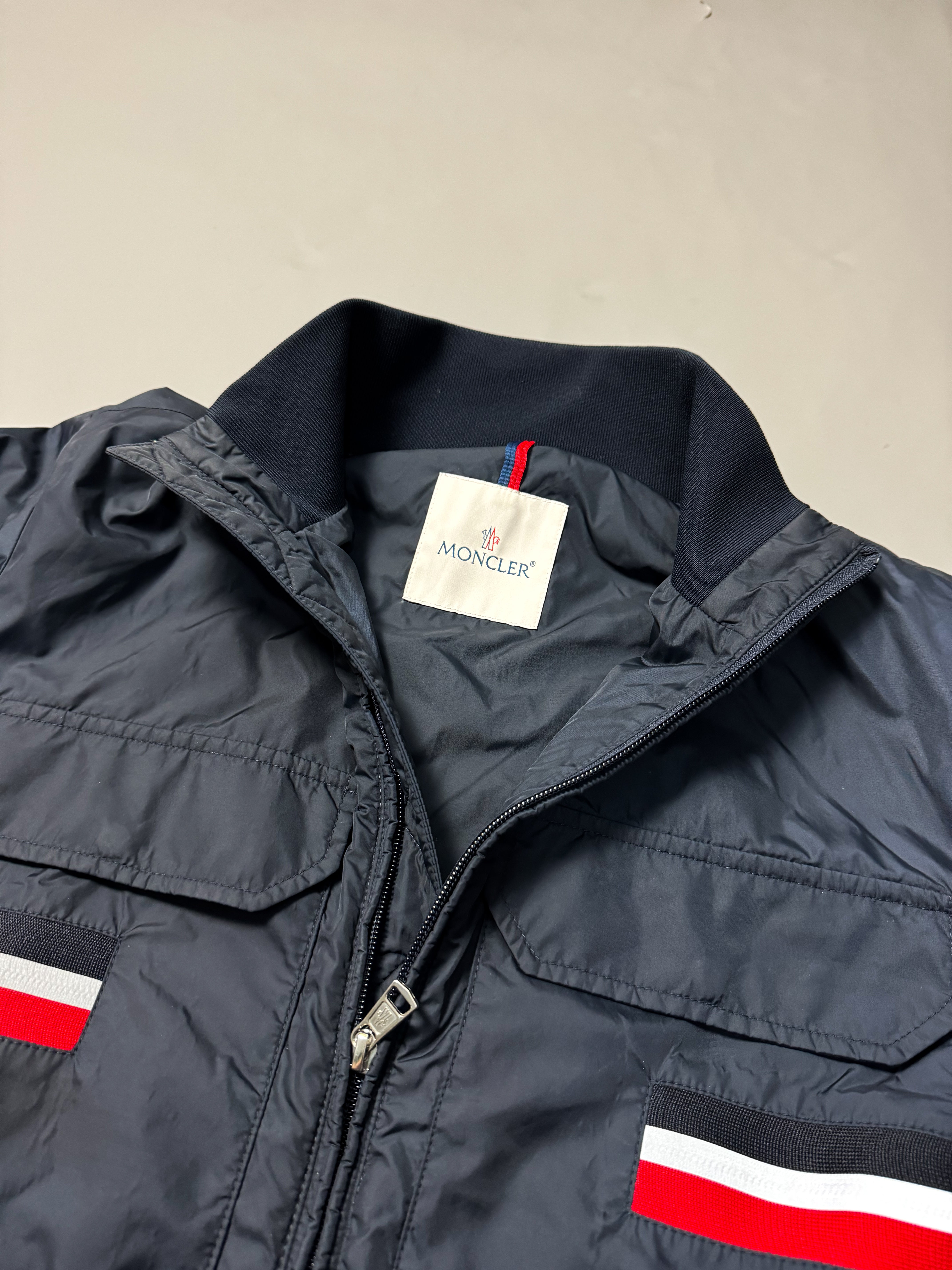 Moncler Seine Navy Jacket - Medium