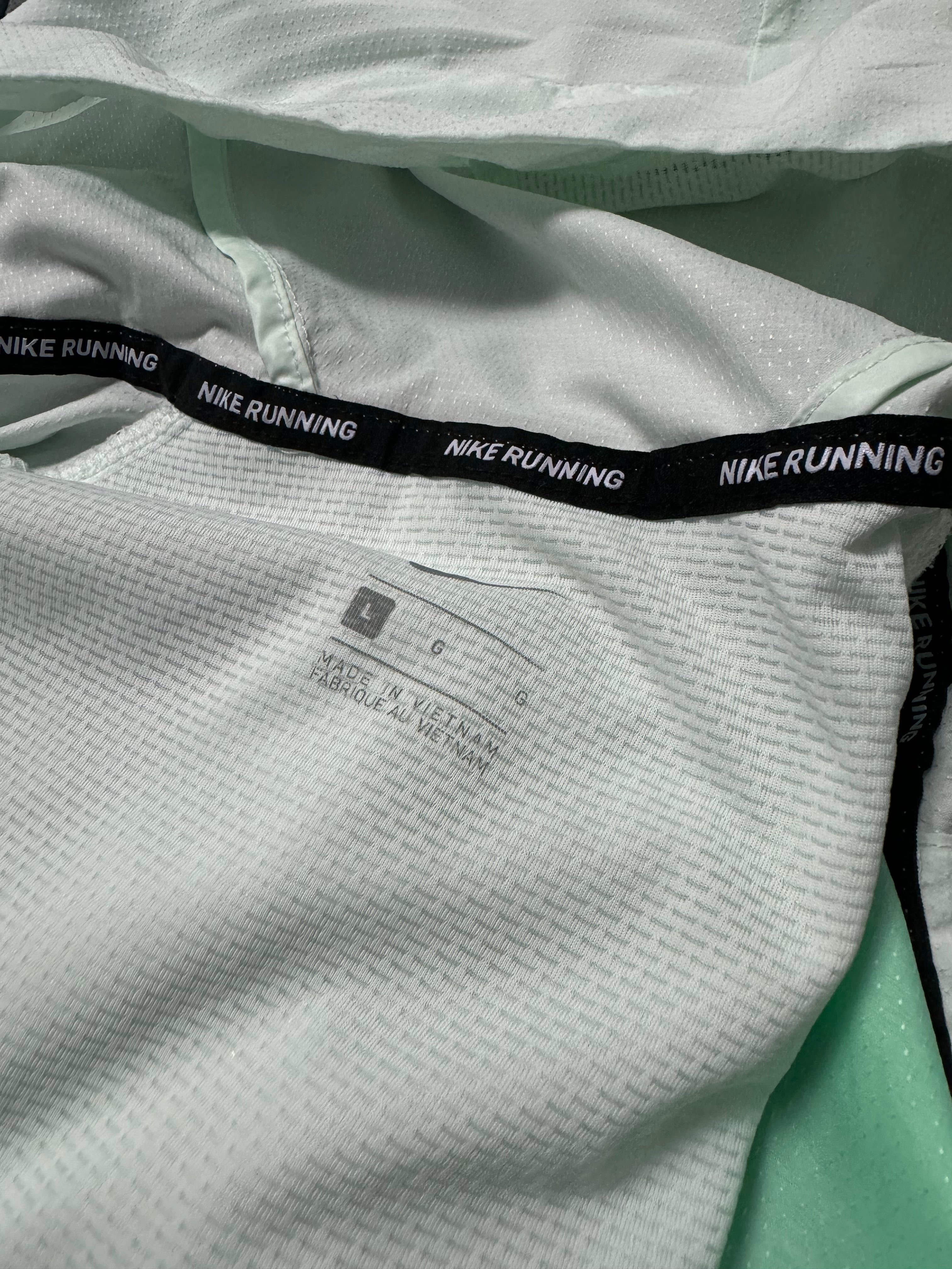 Nike OG Mint & Grey UV Wind Runner Jacket