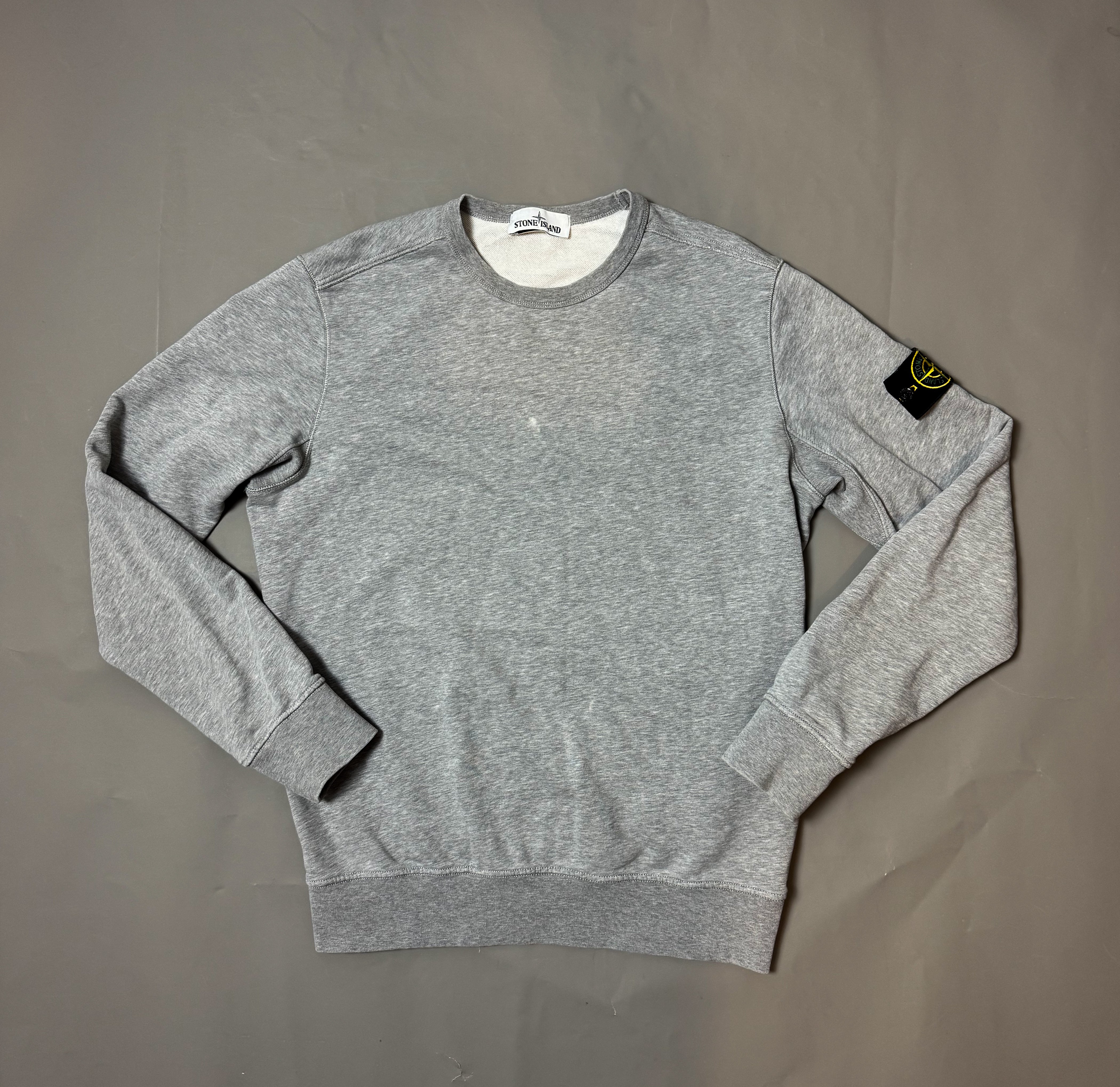 Stone Island Grey Sweatshirt - Large