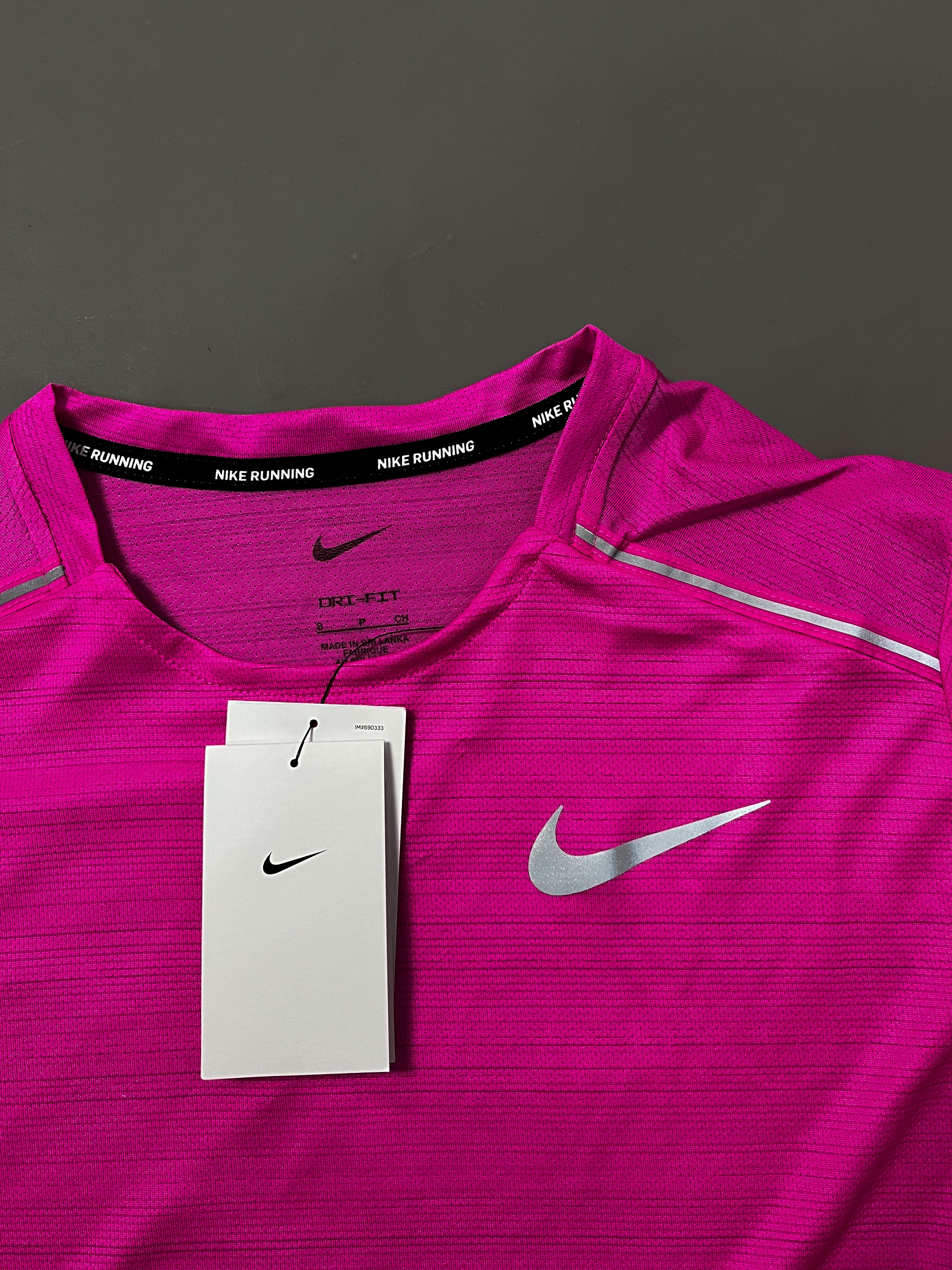 Nike Bright Pink Miler 1.0 T-Shirt