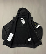 Load image into Gallery viewer, Stone Island Black Re Dye Technology Soft Shell R Jacket - Small
