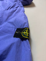 Load image into Gallery viewer, Stone Island Blue Garment Dyed Crinkle Reps Hooded Down Jacket - XL
