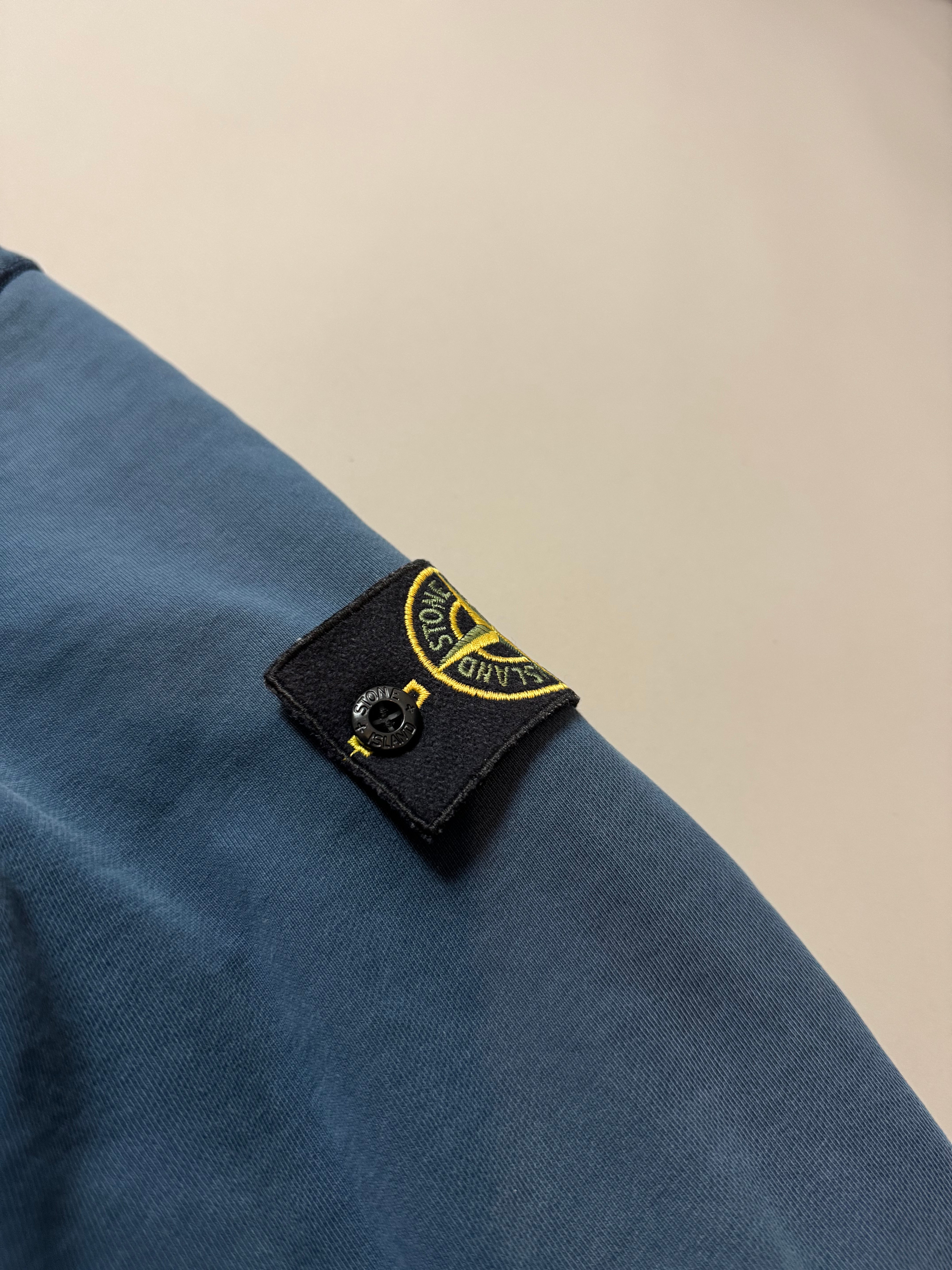 Stone Island Navy Blue Sweatshirt - M