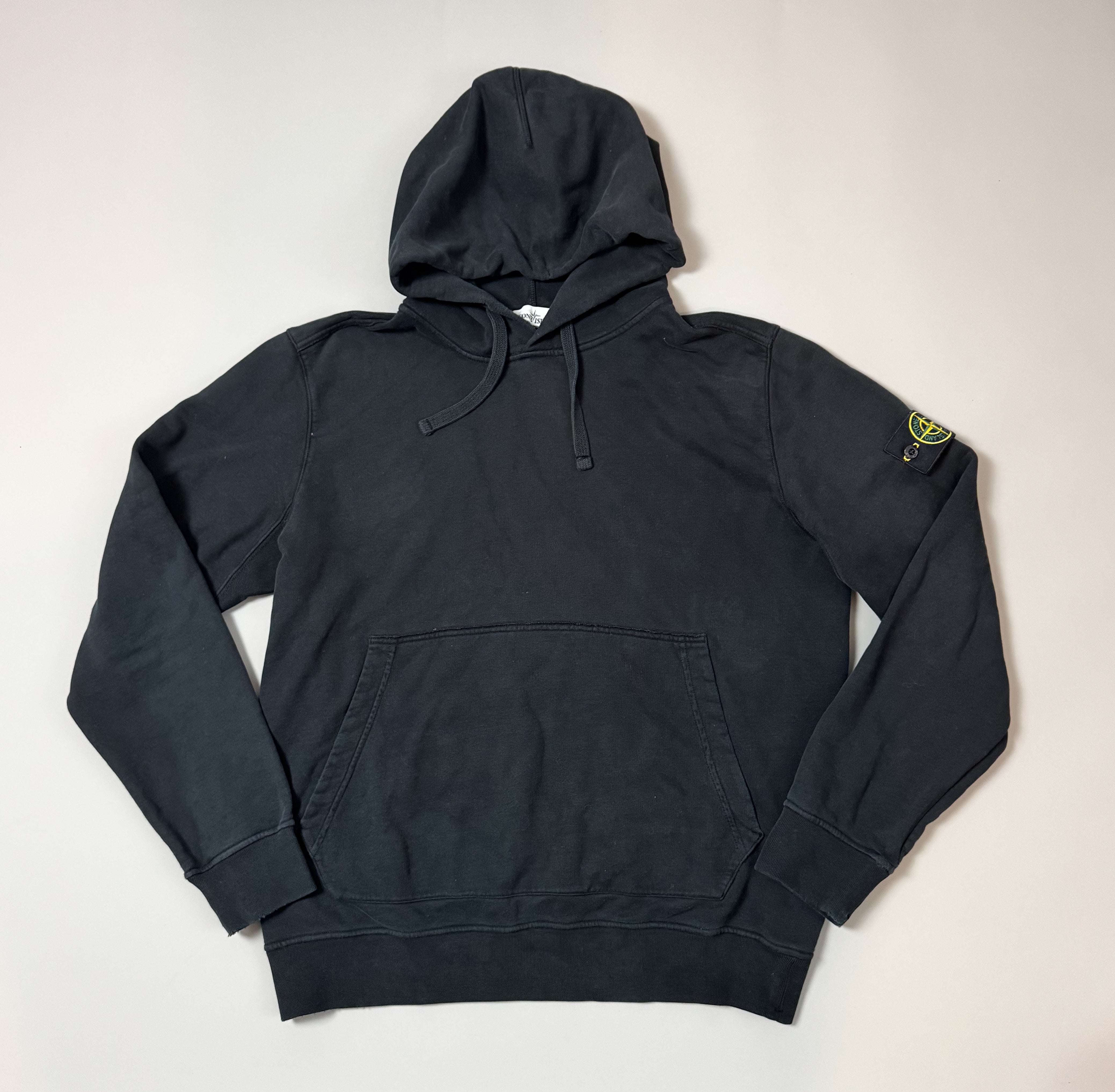 Stone Island Black Hoodie - XXL