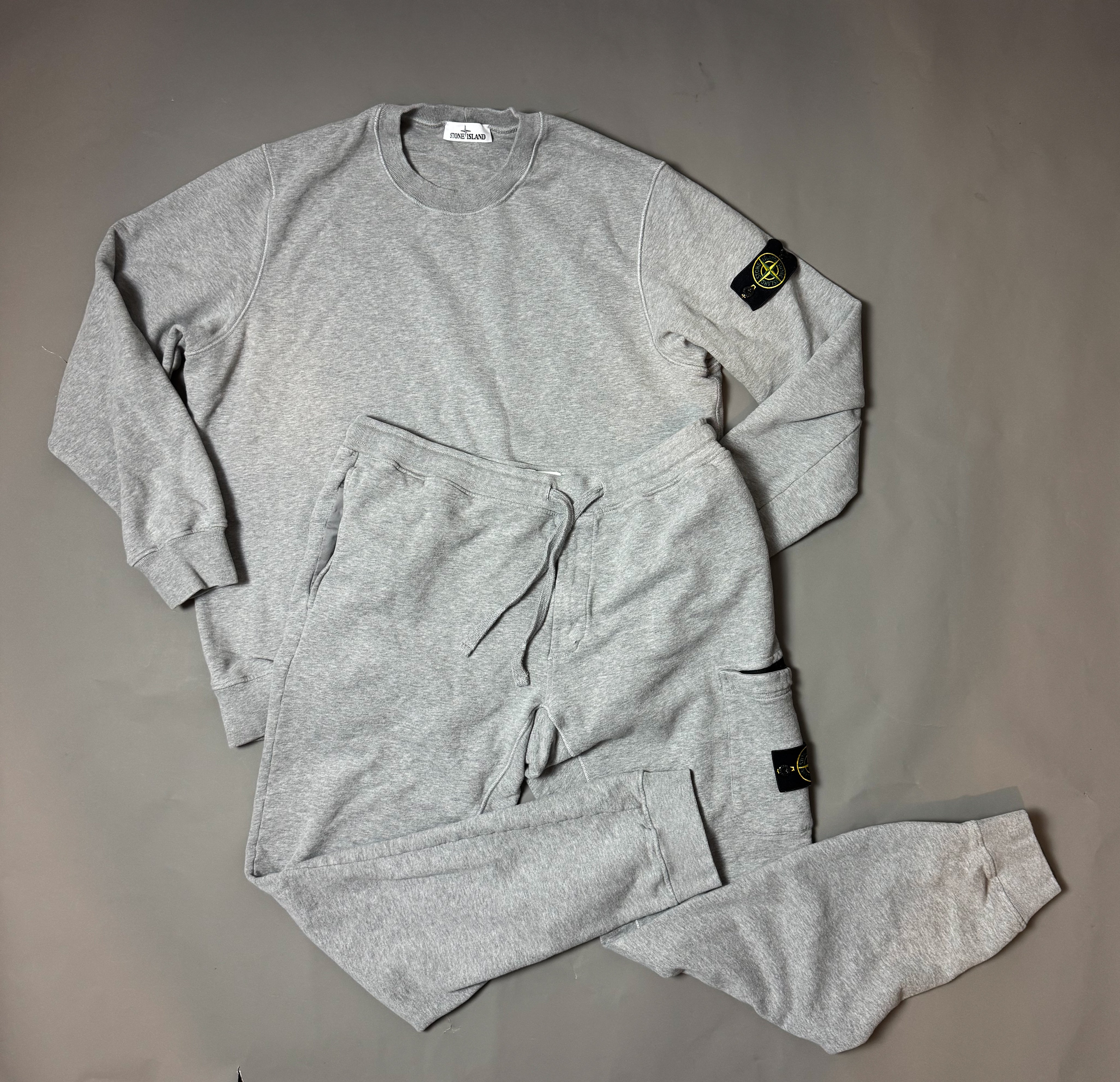 Stone Island Grey Tracksuit - XXXL