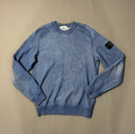 Load image into Gallery viewer, Stone Island Dust Treatment Blue Sweatshirt - Small
