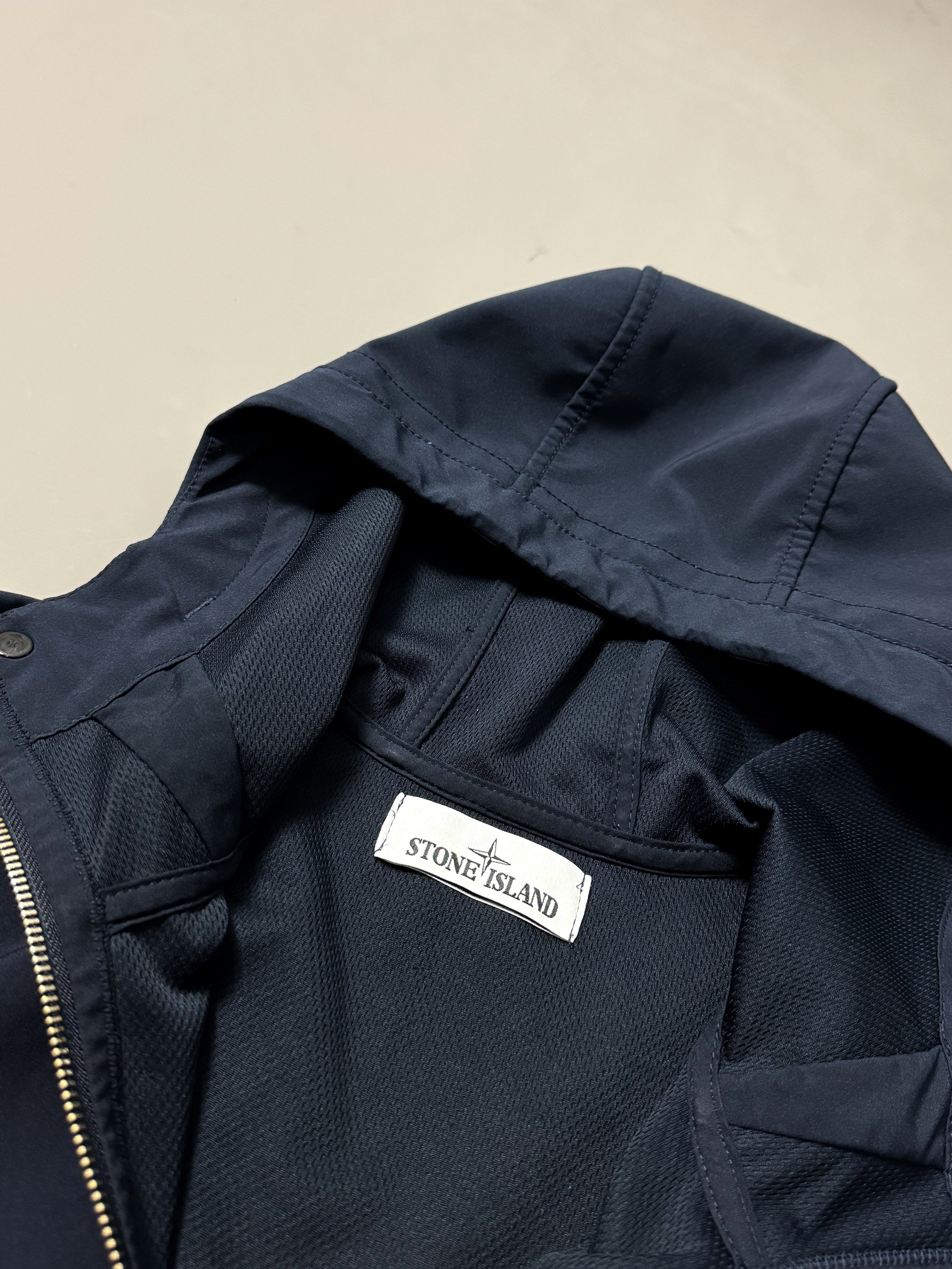 Stone Island Navy Soft Shell R - Small