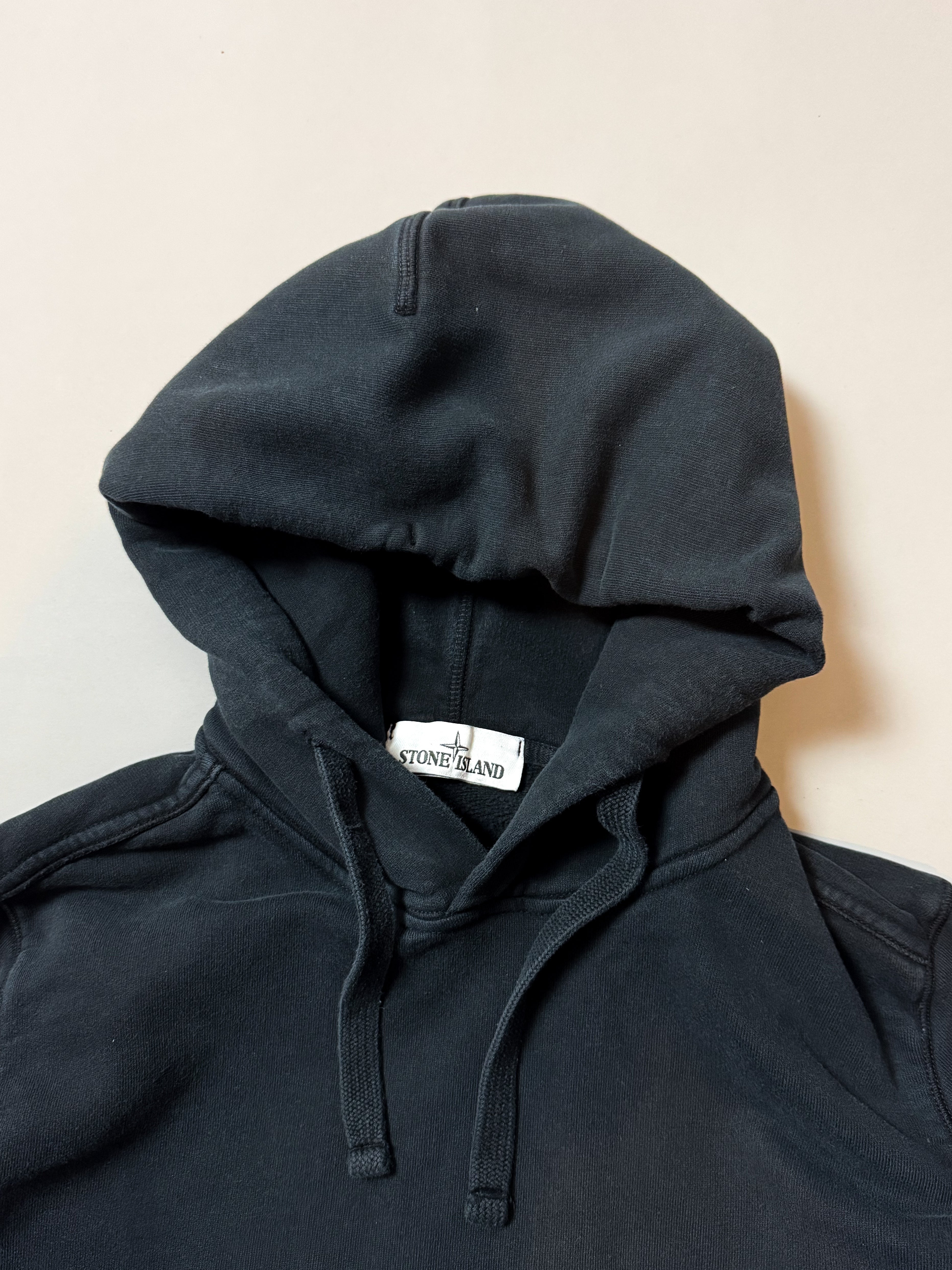 Stone Island Black Hoodie - XXL