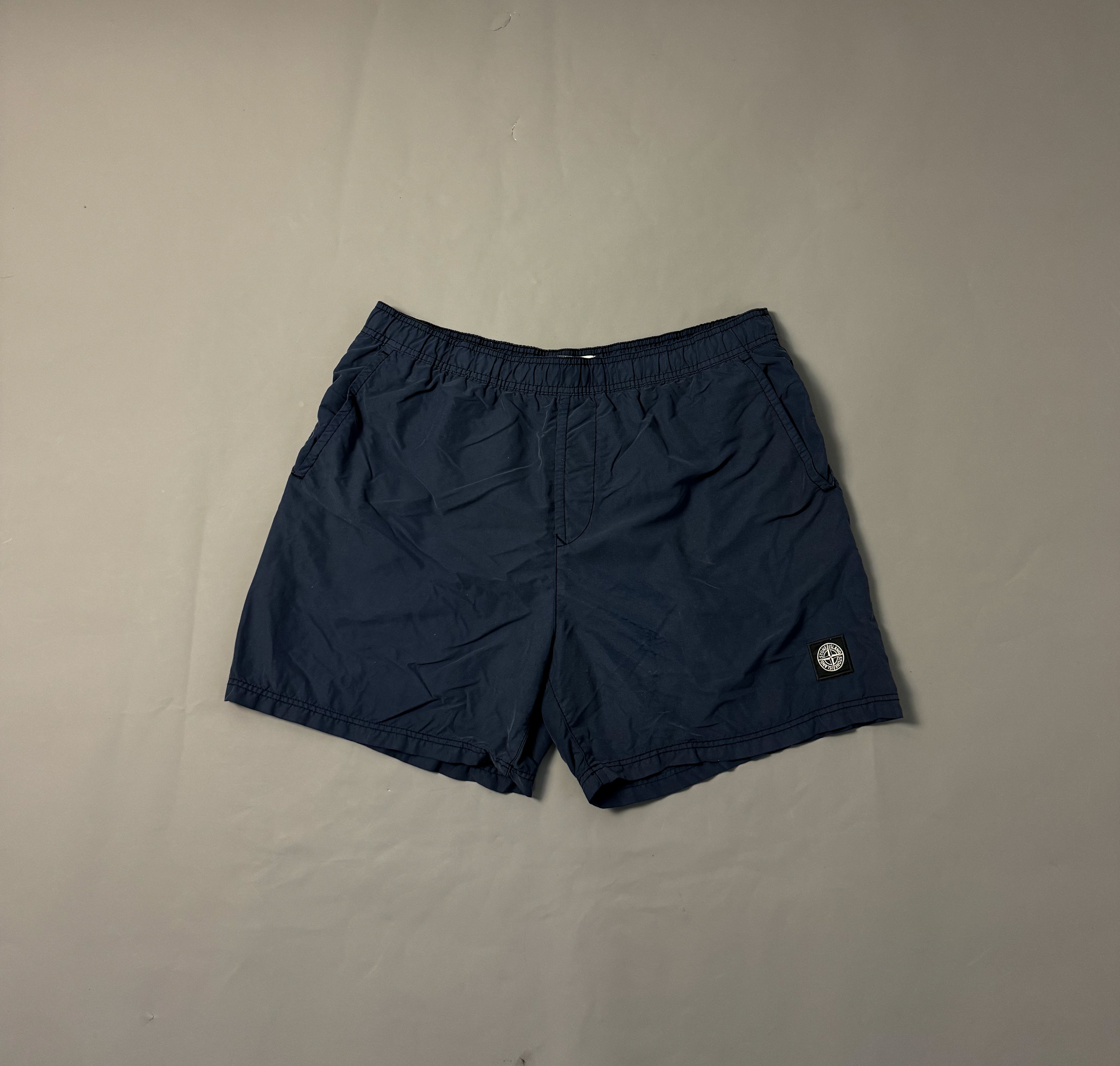 Stone Island Dark Blue Swim Shorts - XXL