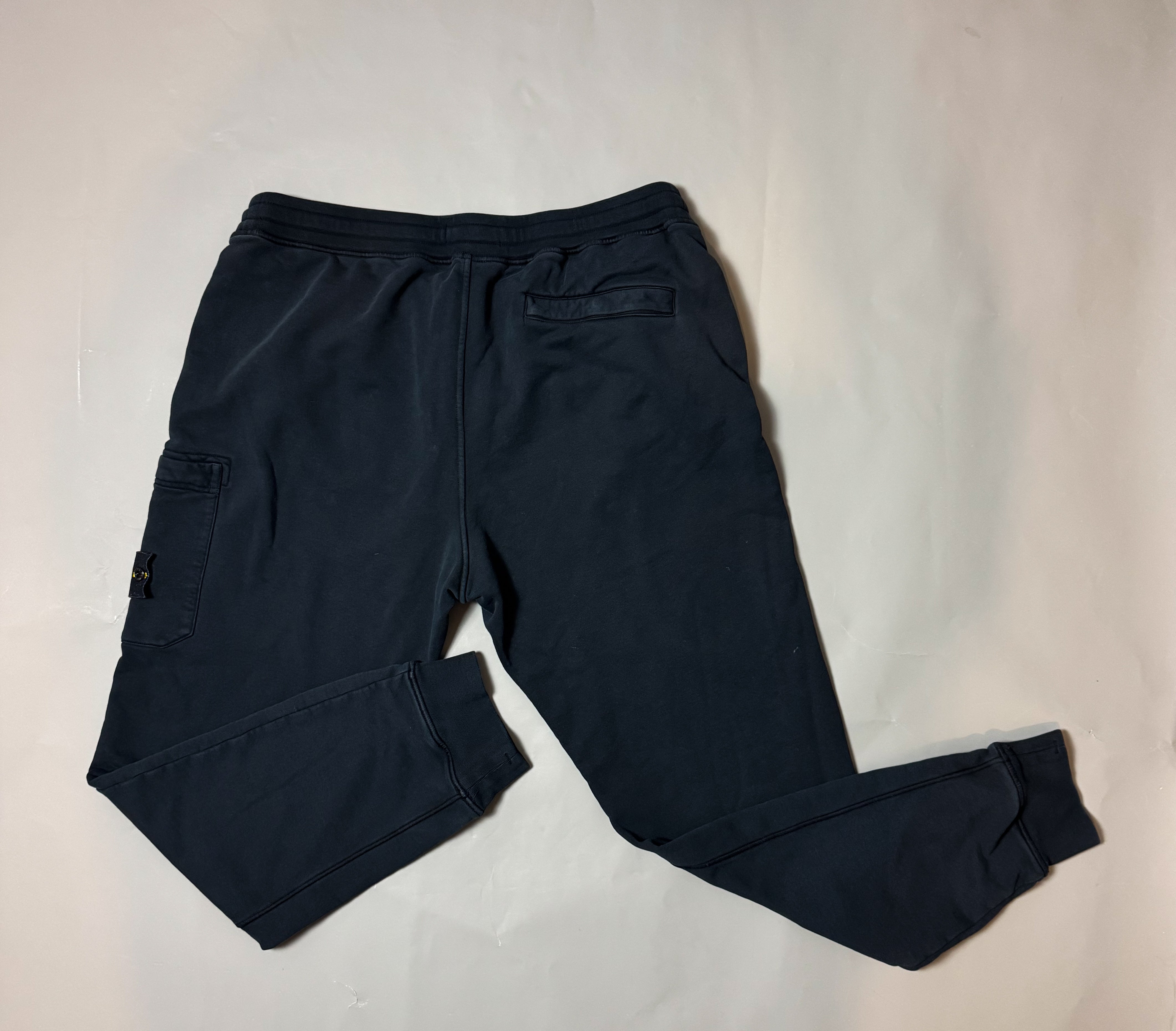 Stone Island Navy Blue Joggers - XXL