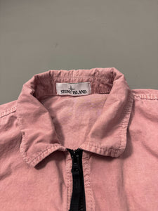 Stone Island Rose Quartz Pink Overshirt- Medium