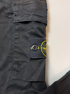 Stone Island Black RE-T Cargo Trousers - W29