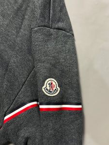 Moncler Grey Zip Up Hoodie - XXL