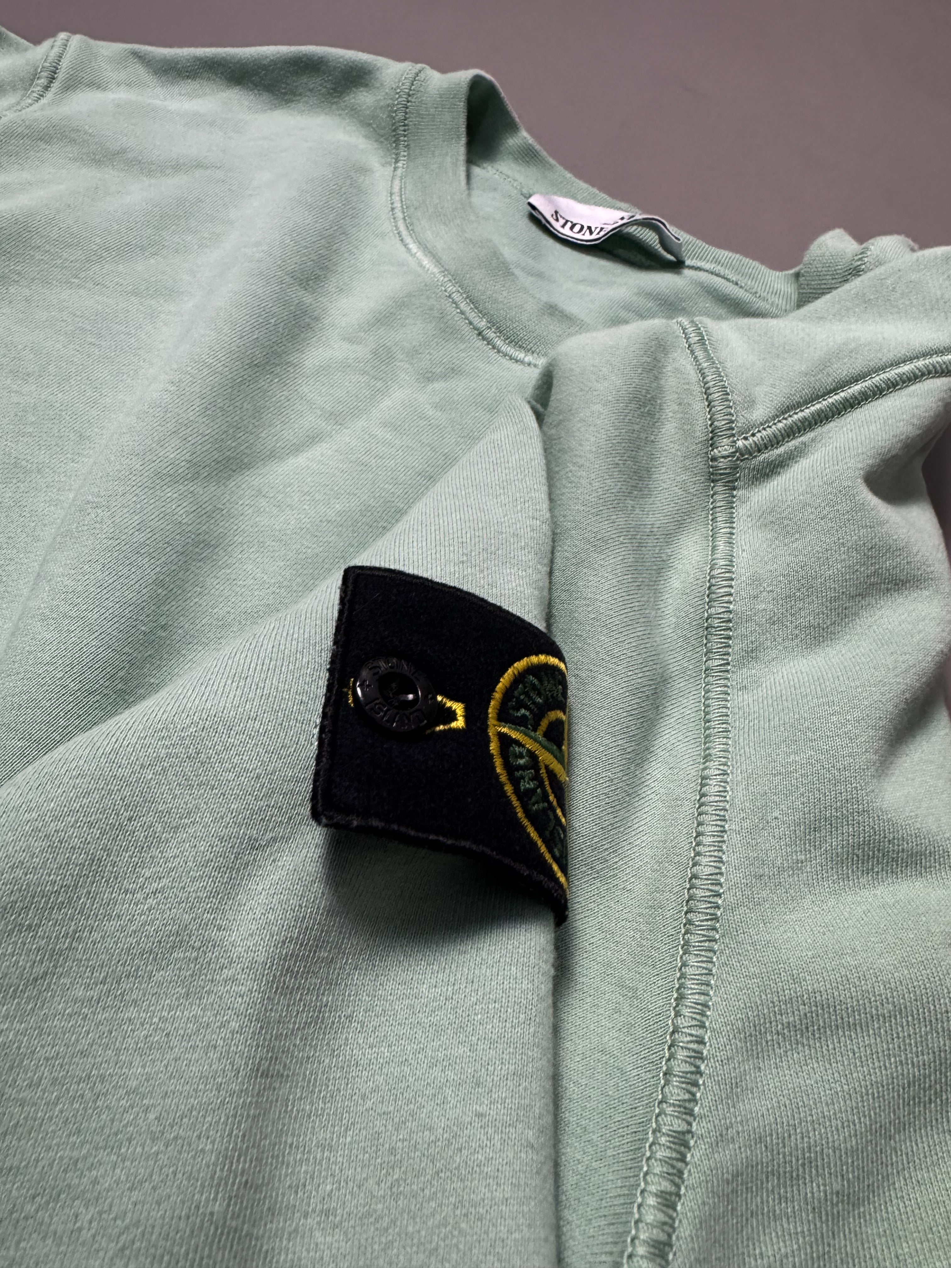 Stone Island Light Green Sweatshirt - M